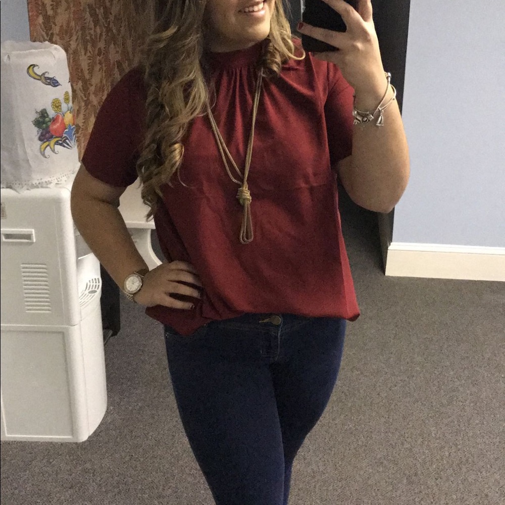 Red Blouse
